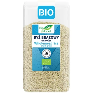 RYŻ BRĄZOWY OKRĄGŁY BIO 500 g - BIO PLANET