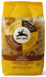 MAKARON (SEMOLINOWY RAZOWY) ŚWIDERKI BIO 500 g - ALCE NERO
