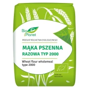 MĄKA PSZENNA RAZOWA TYP 2000 BIO 1 kg - BIO PLANET