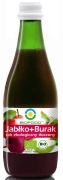 SOK JABŁKOWO - BURACZKOWY NFC BEZGLUTENOWY BIO 300 ml - BIOFOOD