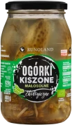 OGÓRKI KISZONE MAŁOSOLNE BIO 820 g (460 g) - RUNOLAND
