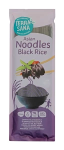 MAKARON (Z RYŻU CZARNEGO I RYŻU BRĄZOWEGO) NOODLE SPAGHETTI BEZGLUTENOWY BIO 250 g - TERRASANA