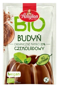 BUDYŃ O SMAKU CZEKOLADOWYM BEZGLUTENOWY BIO 40 g - AMYLON