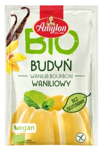 BUDYŃ WANILIOWY BEZGLUTENOWY BIO 40 g - AMYLON