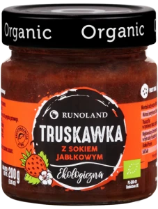 SŁODKA PRZEKĄSKA TRUSKAWKA  BIO 200 g - RUNOLAND