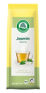HERBATA ZIELONA LIŚCIASTA JAŚMINOWA BIO 75 g - LEBENSBAUM
