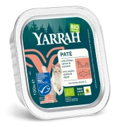 (DLA KOTA) PASZTET Z ŁOSOSIA Z ALGAMI MORSKIMI BIO 100 g - YARRAH