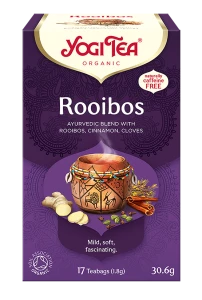 HERBATKA ROOIBOS Z CYNAMONEM I GOŹDZIKAMI BIO (17 x 1,8 g) 30,6 g - YOGI TEA