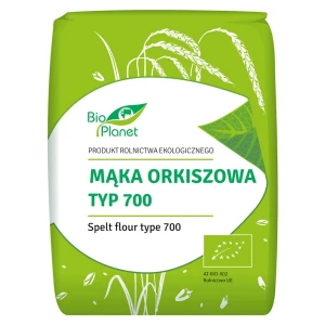 MĄKA ORKISZOWA CHLEBOWA TYP 700 BIO 1 kg - BIO PLANET