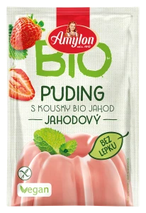 BUDYŃ TRUSKAWKOWY BEZGLUTENOWY BIO 40 g - AMYLON
