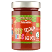 KETCHUP BEZ OCTU DLA DZIECI BEZGLUTENOWY BIO 315 g - PRIMAVIKA (BIO KIDS)