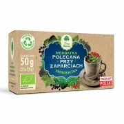 HERBATKA POLECANA PRZY ZAPARCIACH BIO (25 x 2 g) 50 g - DARY NATURY