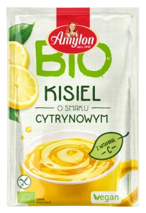 KISIEL INSTANT O SMAKU CYTRYNOWYM BEZGLUTENOWY BIO 30 g - AMYLON