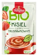 KISIEL INSTANT O SMAKU TRUSKAWKOWYM BEZGLUTENOWY BIO 30 g - AMYLON