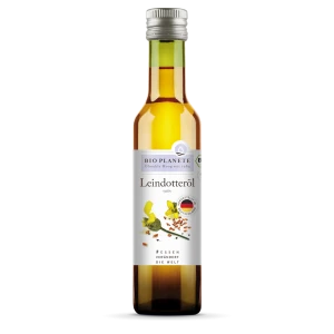 OLEJ Z LNIANKI (RYDZOWY) TŁOCZONY NA ZIMNO BIO 250 ml - BIO PLANETE