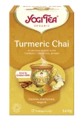 HERBATKA ZŁOTY CHAI Z KURKUMĄ (TURMERIC CHAI) BIO (17 x 2 g) 34 g - YOGI TEA
