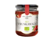 TRUSKAWKA 80 % Z CUKREM TRZCINOWYM BIO 270 g - SAD DANKÓW