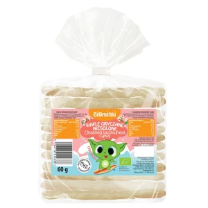 WAFLE GRYCZANE NIESOLONE BIO 60 g - BIOMINKI