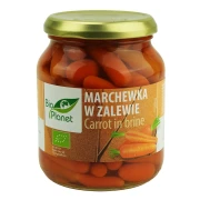 MARCHEWKA W ZALEWIE BIO 340 g (215 g) (SŁOIK) - BIO PLANET