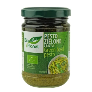 PESTO ZIELONE Z BAZYLII BIO 140 g - BIO PLANET