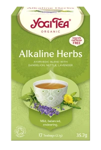 HERBATKA ZIOŁA ALKALICZNE (ALKALINE HERBS) BIO (17 x 2,1 g) 35,7 g - YOGI TEA