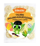 TALARKI JAGLANO-KUKURYDZIANE BIO 55 g - BIOMINKI