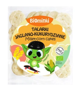 TALARKI JAGLANO-KUKURYDZIANE BIO 55 g - BIOMINKI