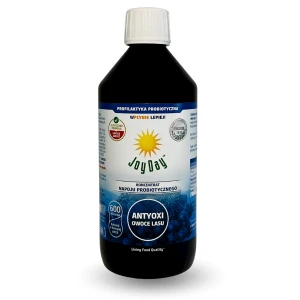 KONCENTRAT NAPOJU PROBIOTYCZNEGO OWOCE LASU BEZGLUTENOWY BIO 500 ml - JOY DAY