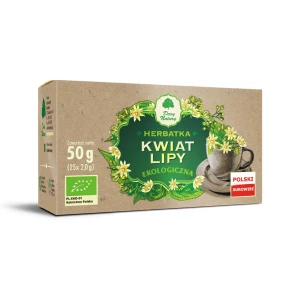 HERBATKA KWIAT LIPY BIO (25 x 2 g) 50 g - DARY NATURY