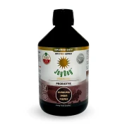 KONCENTRAT NAPOJU PROBIOTYCZNEGO KURKUMA IMBIR PIEPRZ BEZGLUTENOWY BIO 500 ml - JOY DAY