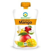 MUS MANGO - BANAN - JABŁKO BEZGLUTENOWY BIO 120 g - BIOFOOD