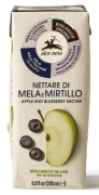 NEKTAR JABŁKOWO - BORÓWKOWY BIO 200 ml - ALCE NERO