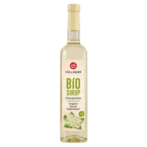 SYROP O SMAKU KWIATÓW CZARNEGO BZU BIO 500 ml - HOLLINGER