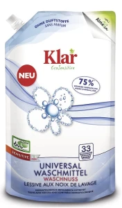 PŁYN DO PRANIA Z ORZECHÓW MYDLANYCH UNIWERSALNY SENSITIVE ECO 1,5 L (33 PRANIA) - KLAR