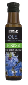 OLEJ Z CZARNUSZKI FILTROWANY TŁOCZONY NA ZIMNO BIO 100 ml - BIOOIL
