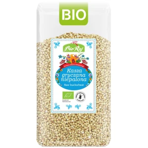 KASZA GRYCZANA NIEPALONA BEZGLUTENOWA BIO (POLSKA) 500 g - BIO RAJ