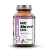 KWAS HIALURONOWY (150 mg) BEZGLUTENOWY 60 KAPSUŁEK - PHARMOVIT (CLEAN LABEL)