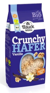 CRUNCHY OWSIANE WANILIOWE BEZGLUTENOWE BIO 325 g - BAUCK MUHLE