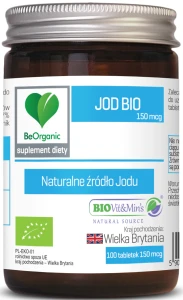 JOD BIO (150 mcg) 100 TABLETEK - BE ORGANIC