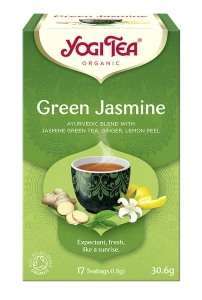 HERBATA ZIELONA JAŚMINOWA (GREEN JASMINE) BIO (17 x 1,8 g) 30,6 g - YOGI TEA