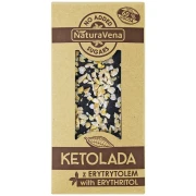 CZEKOLADA Z MIGDAŁAMI BEZ DODATKU CUKRÓW 100 g - KETOLADA