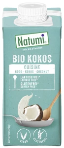 KREM KOKOSOWY DO GOTOWANIA I PIECZENIA BEZGLUTENOWY BIO 200 ml - NATUMI