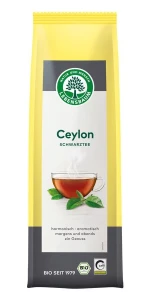 HERBATA CZARNA LIŚCIASTA CEJLOŃSKA BIO 75 g - LEBENSBAUM