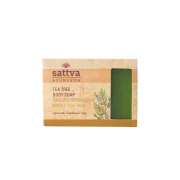 MYDŁO W KOSTCE DO CIAŁA DRZEWO HERBACIANE 125 g - SATTVA (AYURVEDA)