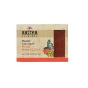 MYDŁO W KOSTCE DO CIAŁA MANGO 125 g - SATTVA (AYURVEDA)