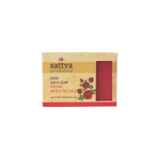 MYDŁO W KOSTCE DO CIAŁA RÓŻA 125 g - SATTVA (AYURVEDA)