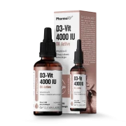 WITAMINA D3 W KROPLACH 100 µg (4000 j.m) BEZGLUTENOWA 30 ml - PHARMOVIT (CLEAN LABEL)