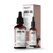 WITAMINA ADEK W KROPLACH BEZGLUTENOWE 30 ml - PHARMOVIT (CLEAN LABEL)