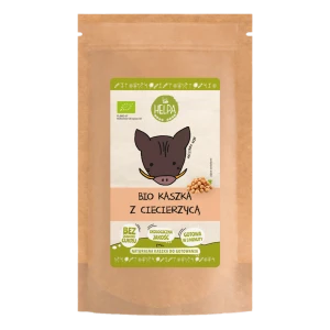 KASZKA ORKISZOWA Z CIECIERZYCĄ BEZ DODATKU CUKRÓW BIO 200 g - HELPA