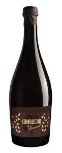 KOMBUCHA BELLEBULLE NA PŁATKACH DĘBU O SMAKU CZEKOLADOWYM BIO 750 ml - KOMBUCHA BY LAURENT